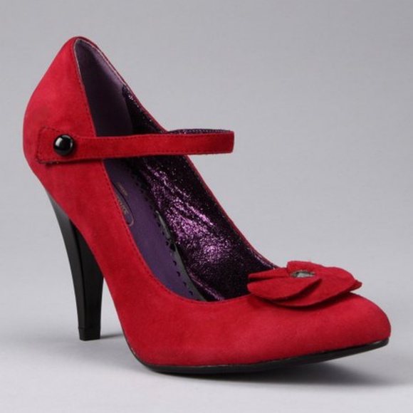 Poetic License Shoes - Poetic Licence red/purple heels